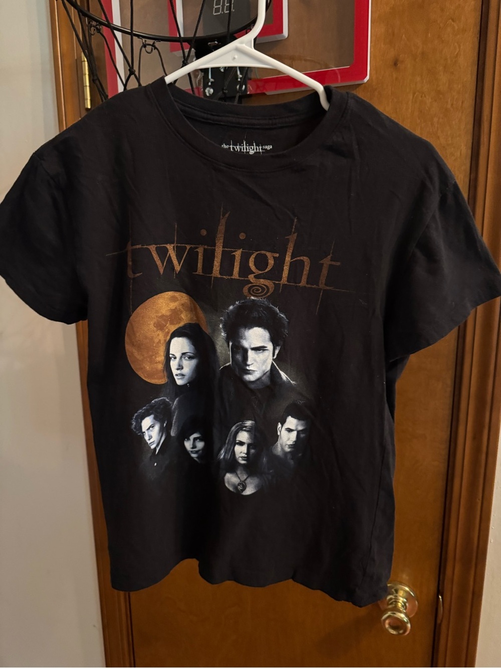 Twilight Graphic Short Sleeve Tee in Black